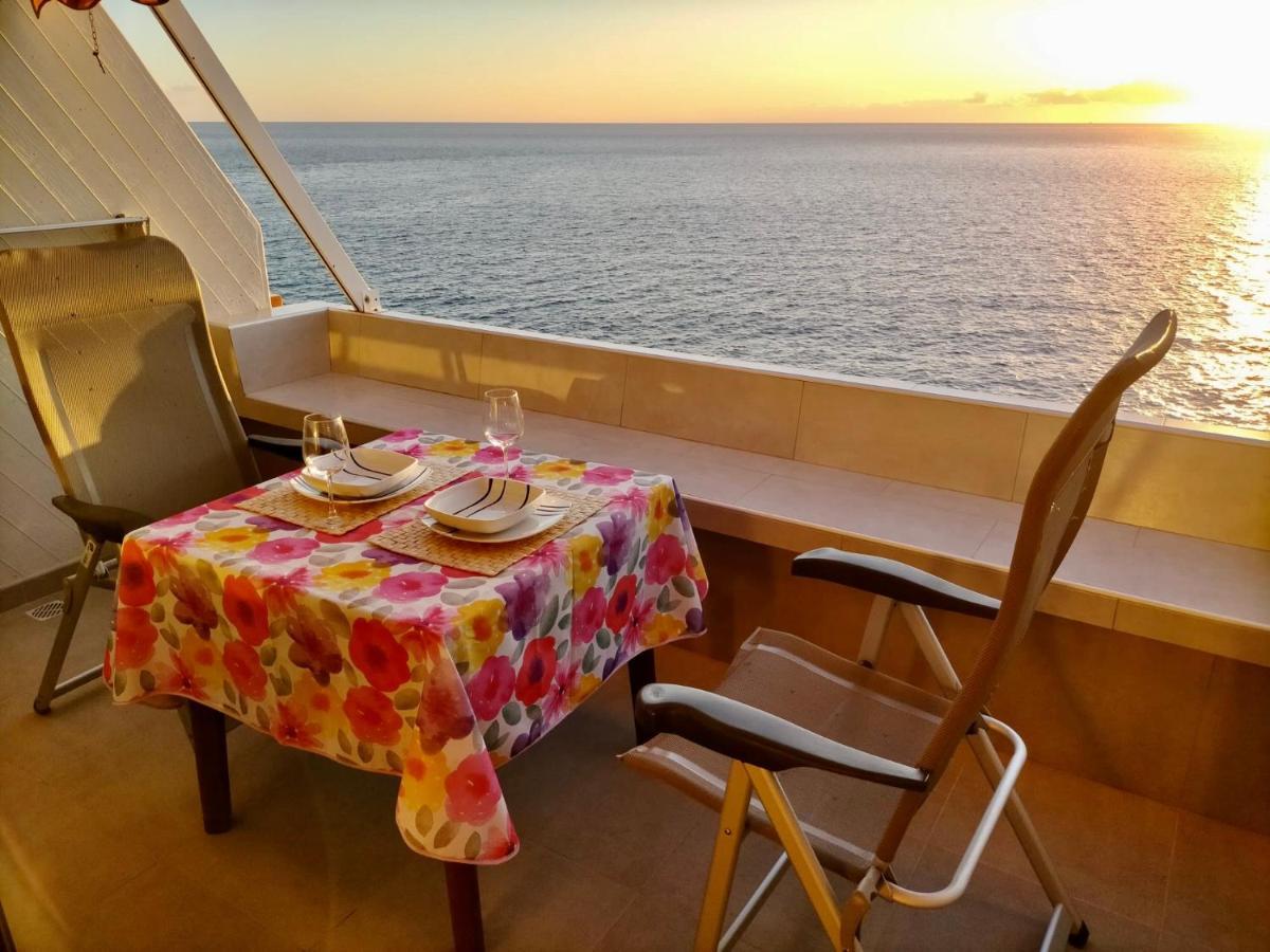 Apartamento Maravilla Vista Mar Costa Del Silencio Bagian luar foto