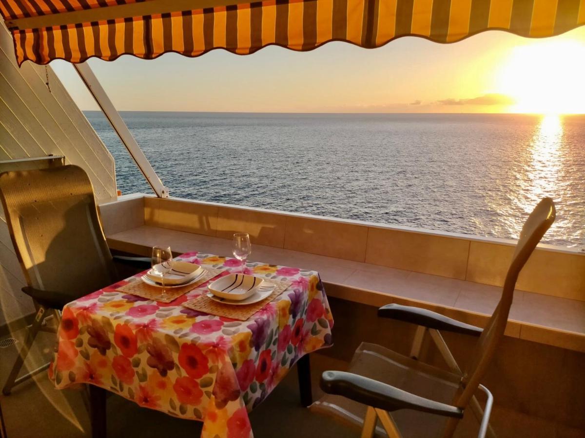 Apartamento Maravilla Vista Mar Costa Del Silencio Bagian luar foto